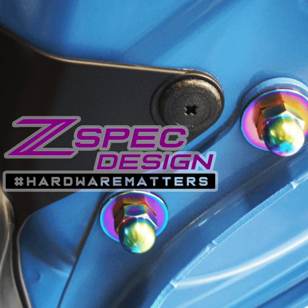 ZSPEC "Stage 3" Dress Up Bolts® Fastener Kit for '22+ Toyota GR86 & Subaru BRZ, Titanium - ZSPEC Design LLC - Hardware Fasteners - 86, brz, Fastener Kit, stage 3, subaru, toyota - zspecdesign.com