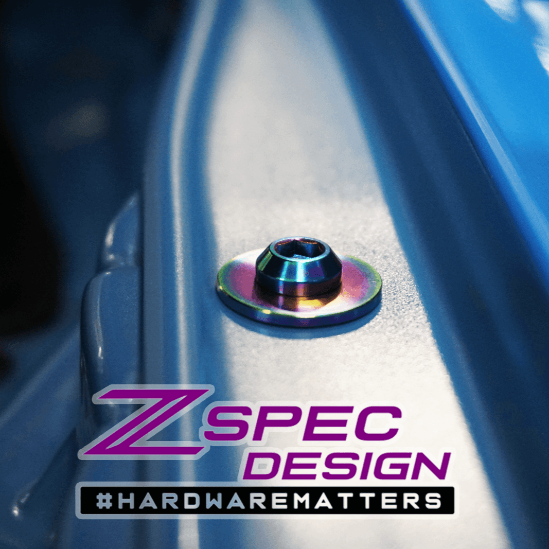 ZSPEC "Stage 3" Dress Up Bolts® Fastener Kit for '22+ Toyota GR86 & Subaru BRZ, Titanium - ZSPEC Design LLC - Hardware Fasteners - 86, brz, Fastener Kit, stage 3, subaru, toyota - zspecdesign.com