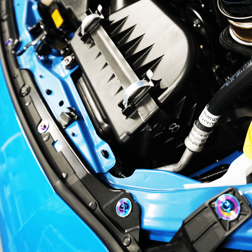 ZSPEC "Stage 2" Dress Up Bolts® Fastener Kit for '22+ Toyota GR86 & Subaru BRZ, Titanium - ZSPEC Design LLC - Hardware Fasteners - 86, brz, Fastener Kit, gr86, stage 2, subaru, toyota - zspecdesign.com