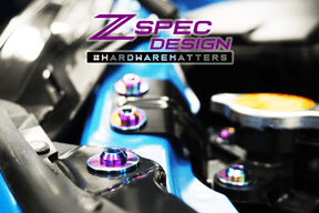ZSPEC Stage 2 Dress Up Bolts® Fastener Kit for '22+ Toyota GR86 & Subaru BRZ, Titanium  Keywords Engine Bay Upgrade Performance Merchandise Grade-5 GR5 Dress Up Bolts Hardware Design Car Auto JDM USDM