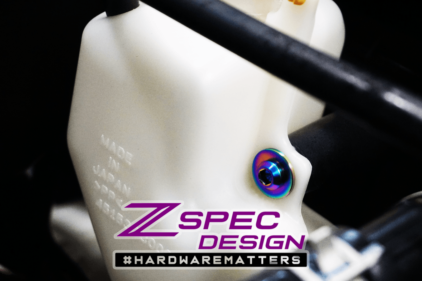 ZSPEC "Stage 3" Dress Up Bolts® Fastener Kit for '22+ Toyota GR86 & Subaru BRZ, Titanium  Grade-5 GR5 Hardware Engine Bay Performance Upgrade Modification Car Auto Vehicle Drift rwd usdm