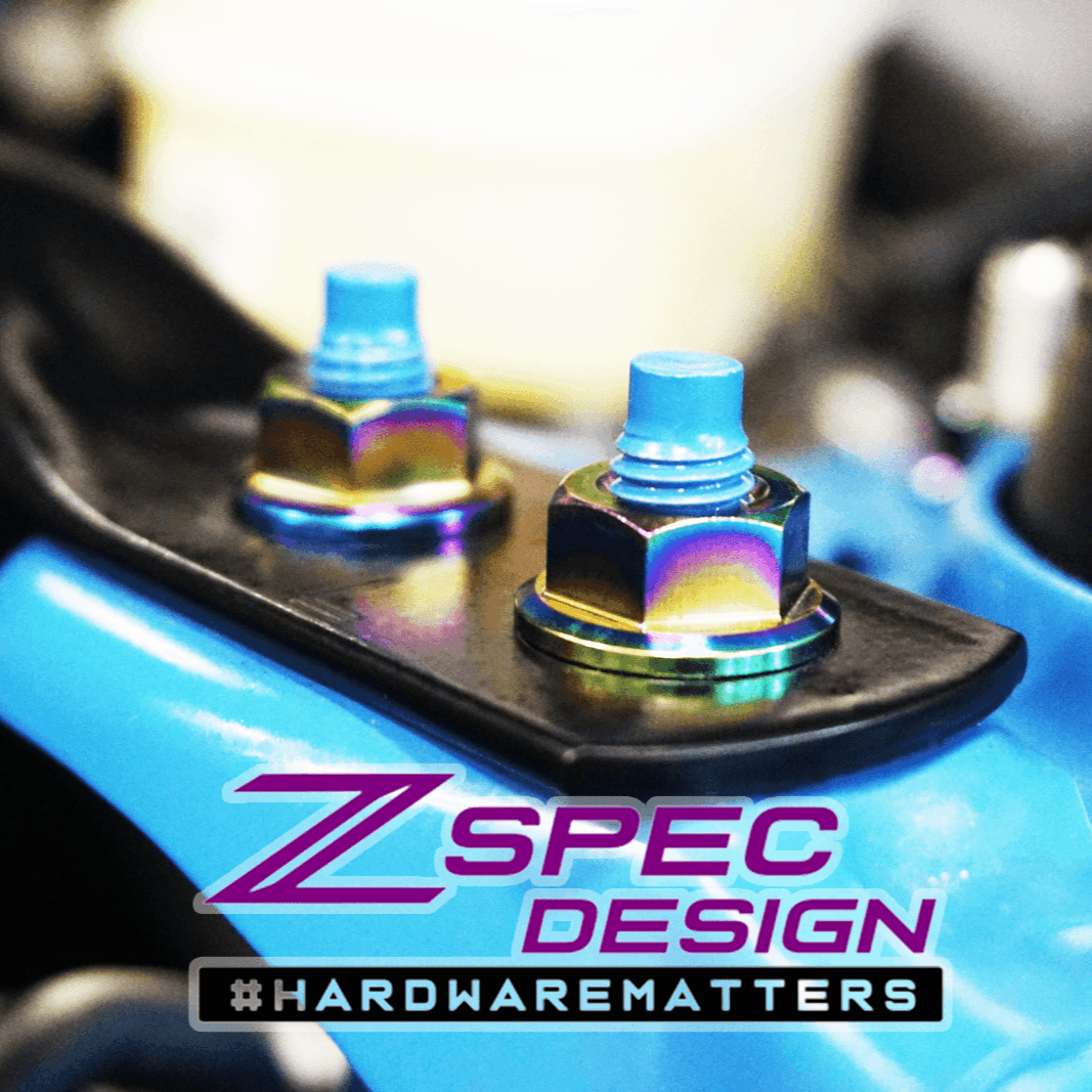 ZSPEC "Stage 3" Dress Up Bolts® Fastener Kit for '22+ Toyota GR86 & Subaru BRZ, Titanium - ZSPEC Design LLC - Hardware Fasteners - 86, brz, Fastener Kit, stage 3, subaru, toyota - zspecdesign.com