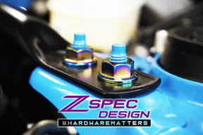 ZSPEC "Stage 1" Dress Up Bolts® Fastener Kit for '15-21 Subaru WRX & STI,  Titanium  Keywords Engine Bay Upgrade Performance Merchandise Grade-5 GR5 Dress Up Bolts Hardware Design Car Auto JDM USDM