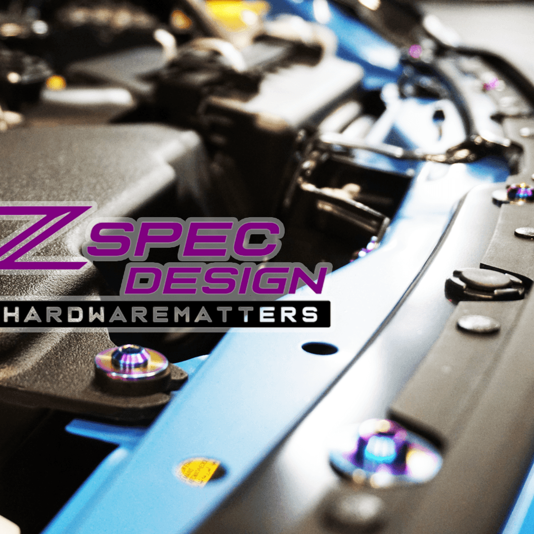 ZSPEC "Stage 3" Dress Up Bolts® Fastener Kit for '22+ Toyota GR86 & Subaru BRZ, Titanium - ZSPEC Design LLC - Hardware Fasteners - 86, brz, Fastener Kit, stage 3, subaru, toyota - zspecdesign.com