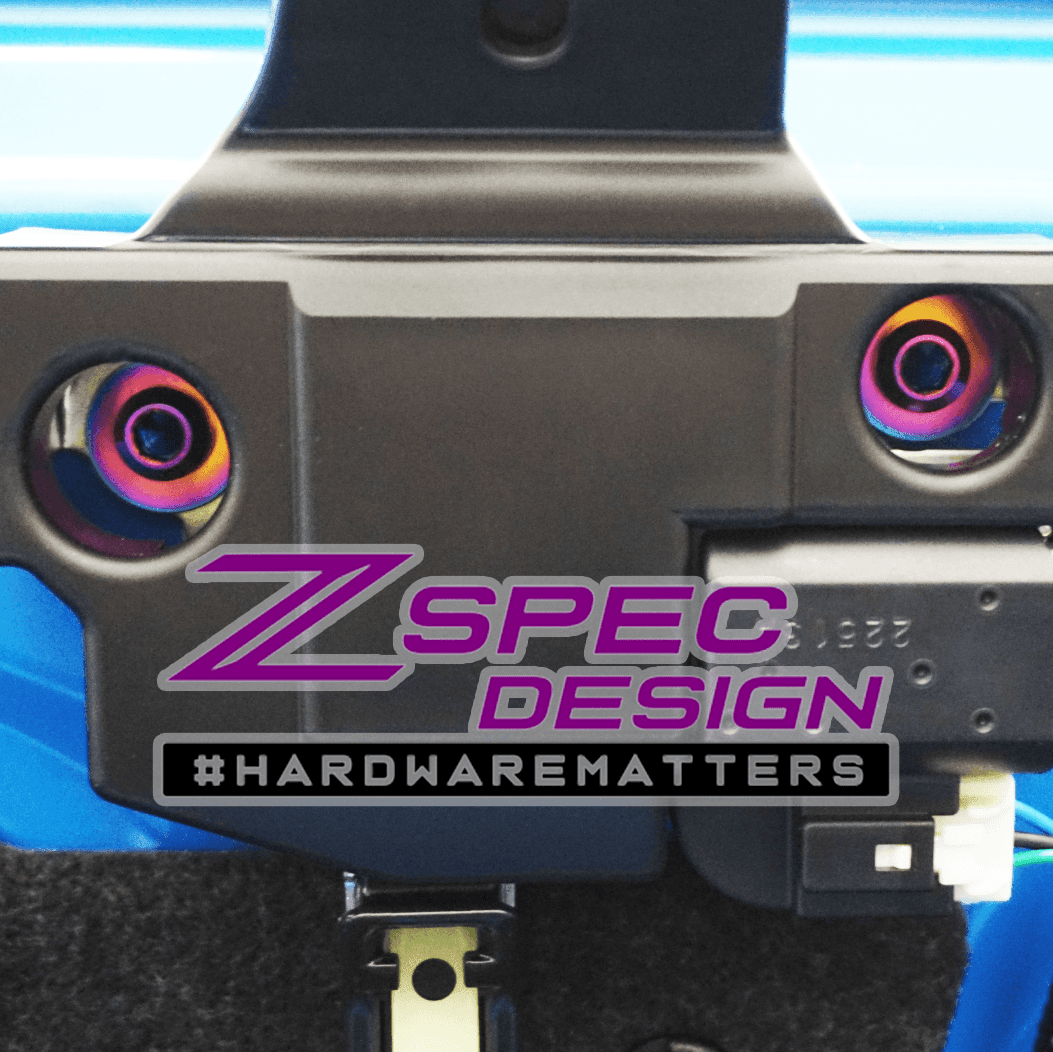 ZSPEC "Stage 3" Dress Up Bolts® Fastener Kit for '22+ Toyota GR86 & Subaru BRZ, Titanium - ZSPEC Design LLC - Hardware Fasteners - 86, brz, Fastener Kit, stage 3, subaru, toyota - zspecdesign.com