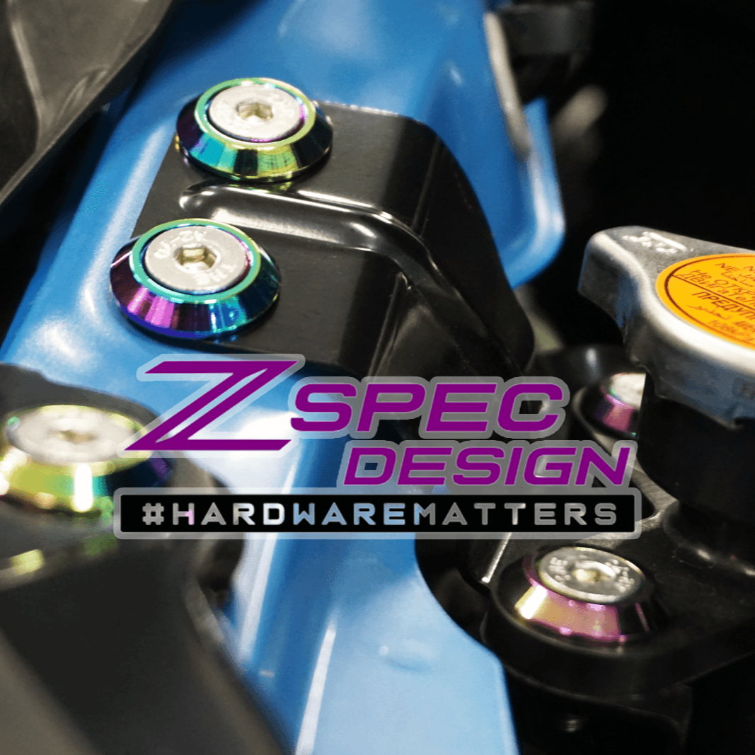 ZSPEC "Stage 2" Dress Up Bolts® Fastener Kit for '22+ Toyota GR86 & Subaru BRZ, Stainless & Billet - ZSPEC Design LLC - Hardware Fasteners - 86, brz, Fastener Kit, stage 2, subaru, toyota - zspecdesign.com