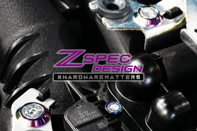 "Stage 2" Dress-Up Bolts(TM) Fastener Kit for '22+ Toyota GR86 & Subaru BRZ, Stainless/Billet - by ZSPEC Design