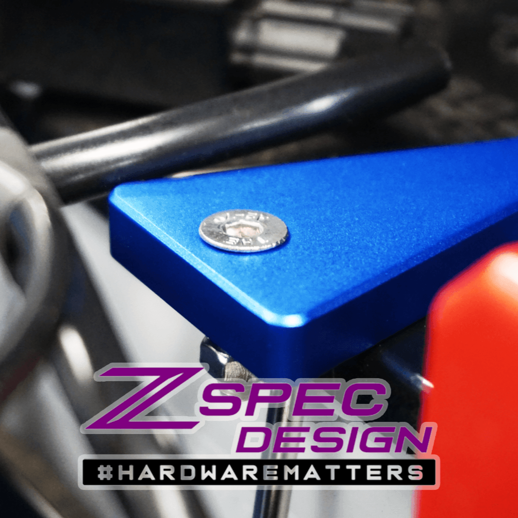 ZSPEC Battery Hold Down/Bracket, Billet Bracket w/ Stainless Hardware - ZSPEC Design LLC - Hardware Fasteners - accessory, battery, battery bracket, bracket, stainless - zspecdesign.com