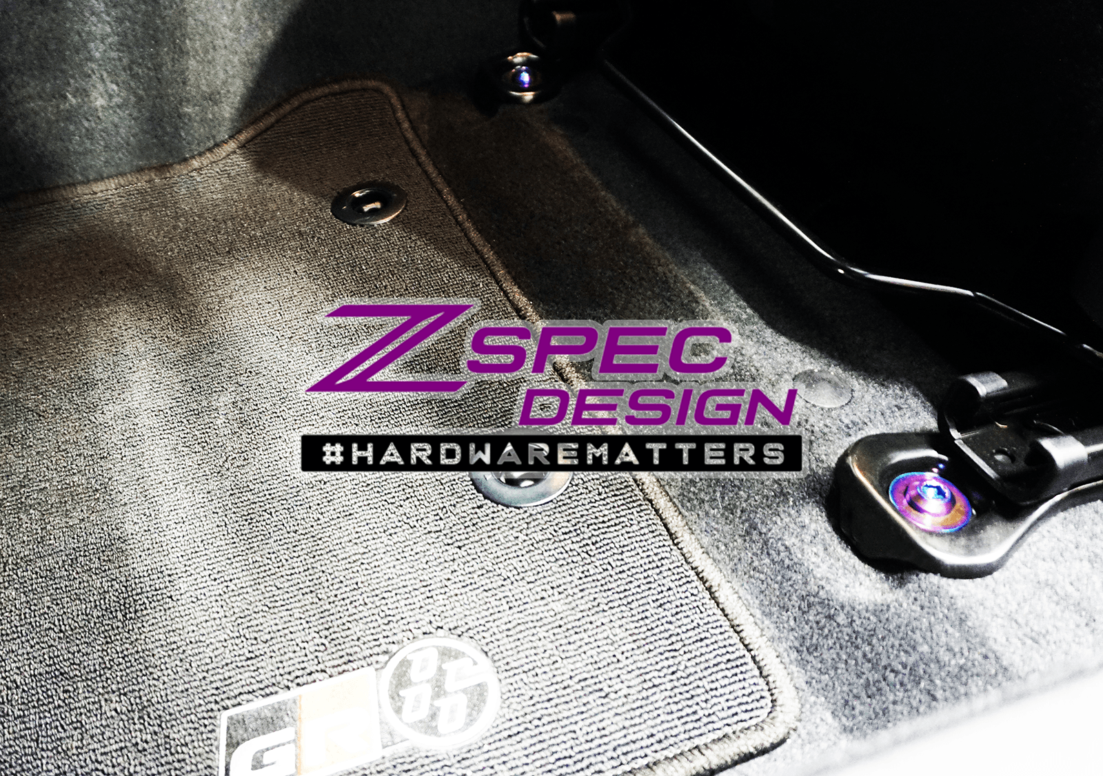 ZSPEC Front Seats Fastener Kit for '22+ Toyota GR86 & Subaru BRZ, Titanium  Keywords Engine Bay Upgrade Performance Merchandise Grade-5 GR5 Dress Up Bolts Hardware ZSPEC Design Car Auto JDM USDM