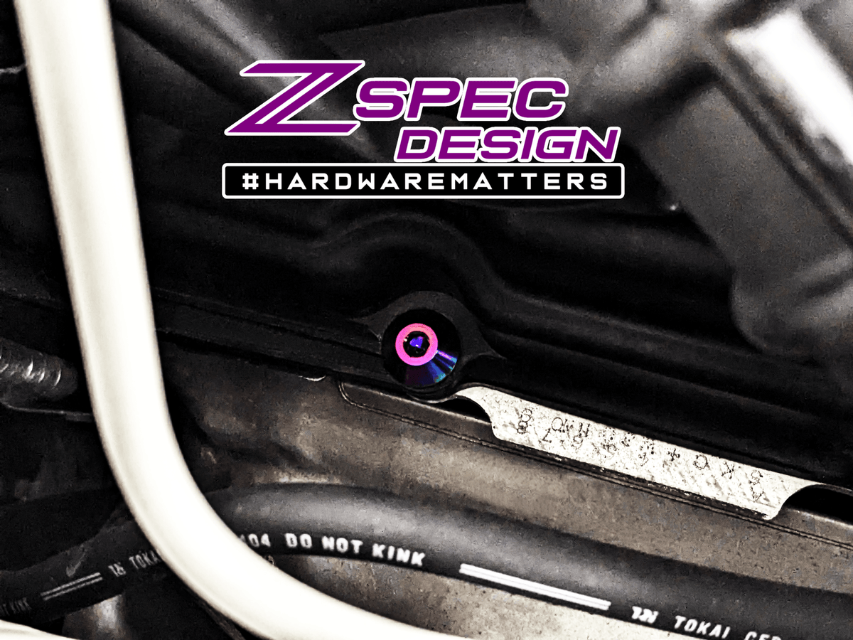 ZSPEC Titanium Valve Cover Bolt, 350z/G35/370z/G37/Q50/Q60/Q70/FX35/M35/Xterra/Frontier/Pathfinder/Titan/Armada/QX56  Keywords Engine Bay Performance Upgrade Grade-5 Dress Up Fastener Hardware