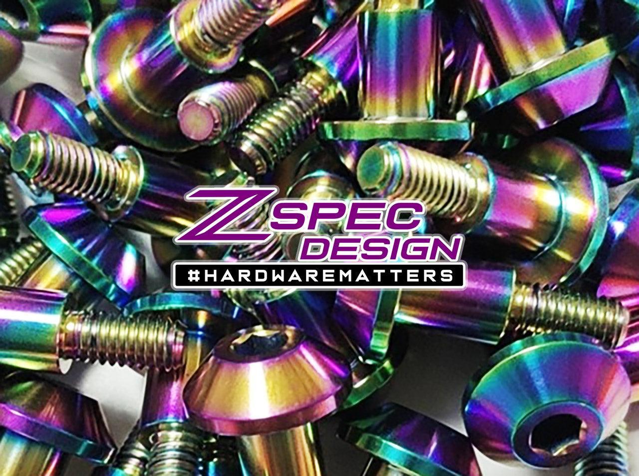 Titanium Valve Cover Bolt, 350z/G35/370z/G37/Q50/Q60/Q70/FX35/M35/Xterra/Frontier/Pathfinder/Titan/Armada/QX56 - ZSPEC Design LLC - Hardware Fasteners - 350z, 370z, armada, d40, d41, Fastener Kit, frontier, g35, g37, nissan, pathfinder, q50, q60, Q70, QX56, RZ34, shoulder-bolt, timing cover, titan, xterra - zspecdesign.com
