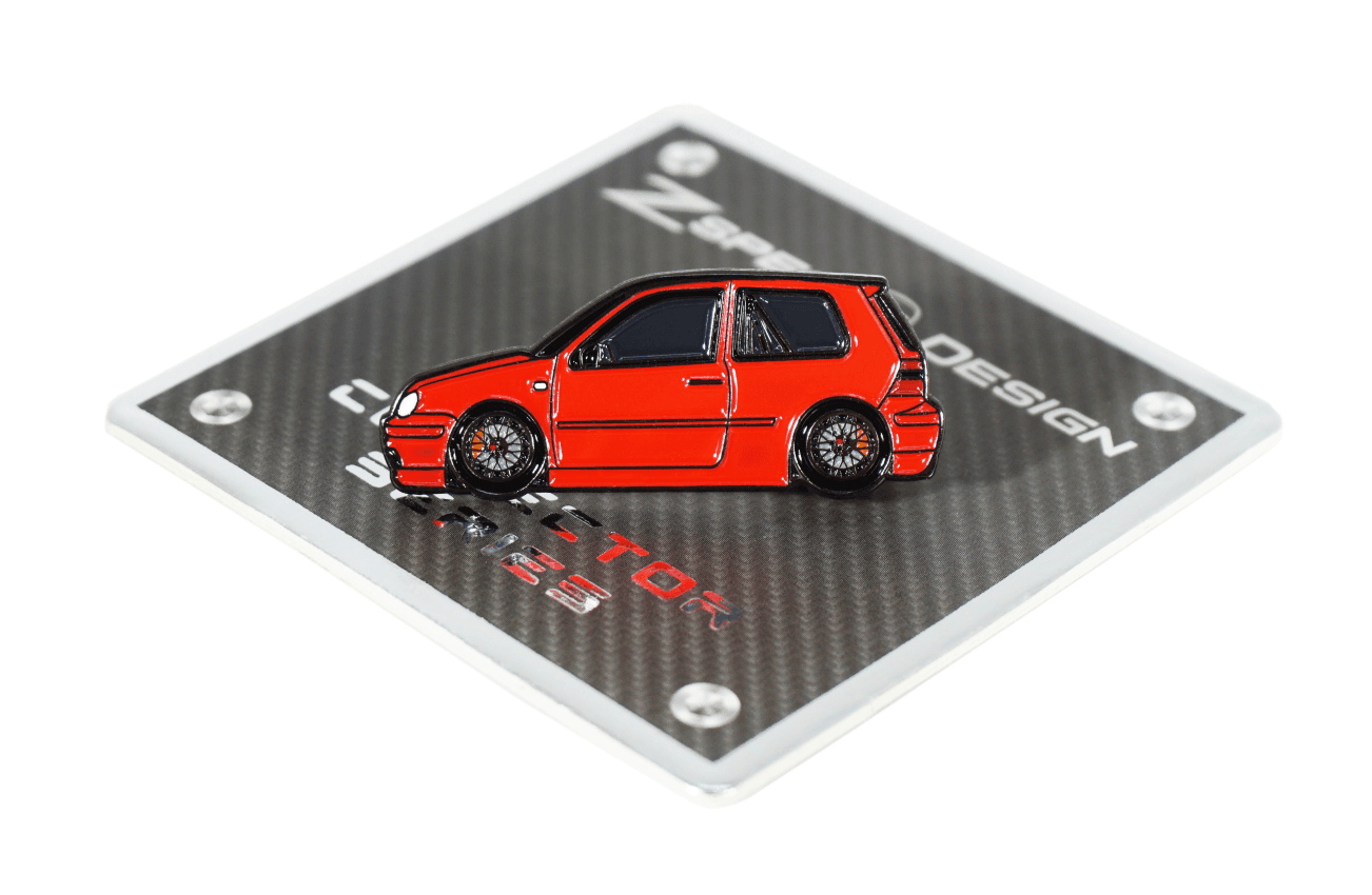ZSPEC Collector Lapel / Hat Pin - Tribute to the MK4 Golf VW - ZSPEC Design LLC - Pin - accessory, lapel, lifestyle, pin, volkswagen, vw - zspecdesign.com