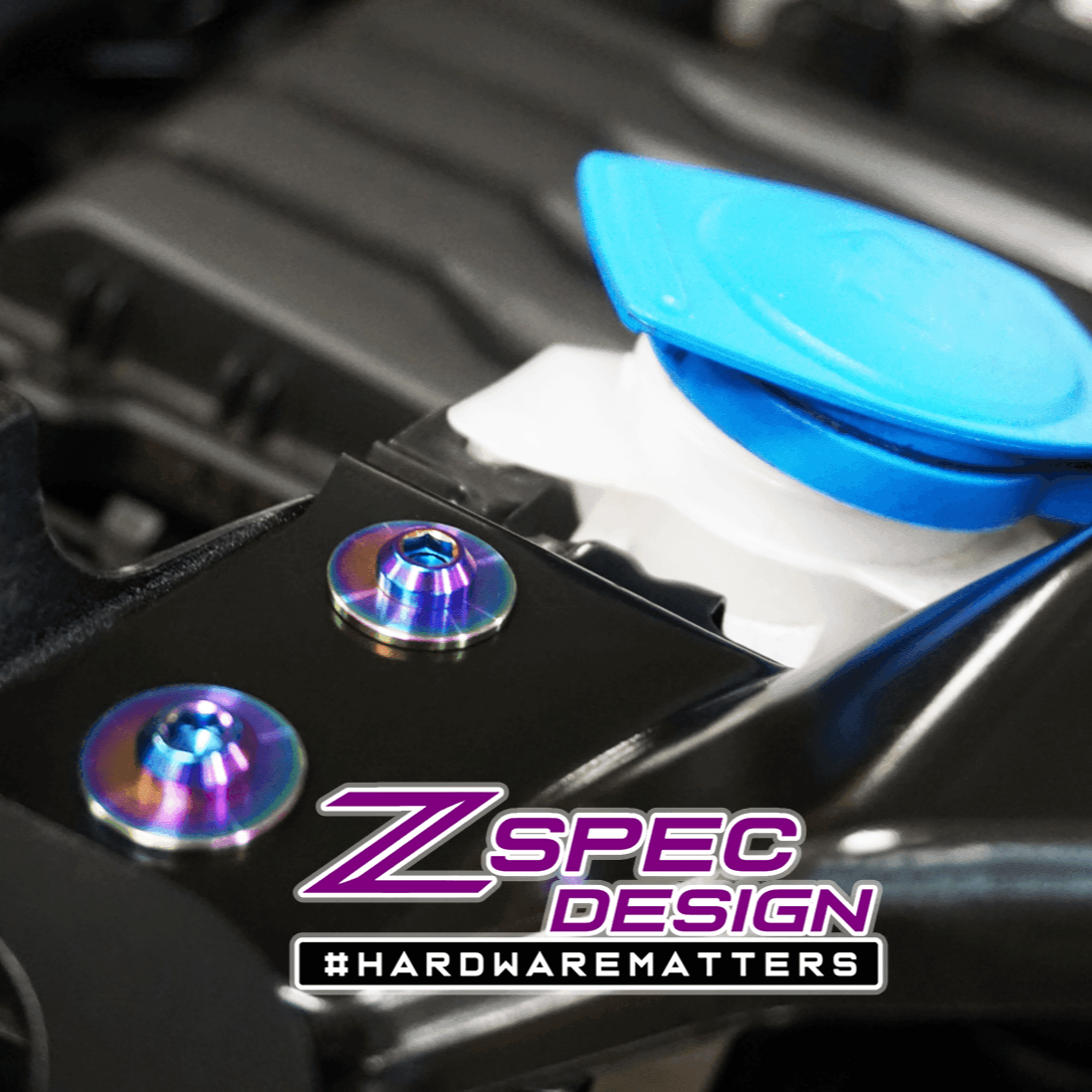 ZSPEC "Stage 1" Dress Up Bolts® Fastener Kit for '22+ VW Taos, Grade-5 Titanium - ZSPEC Design LLC - Hardware Fasteners - Fastener Kit, stage 1, taos, volkswagen, vw - zspecdesign.com
