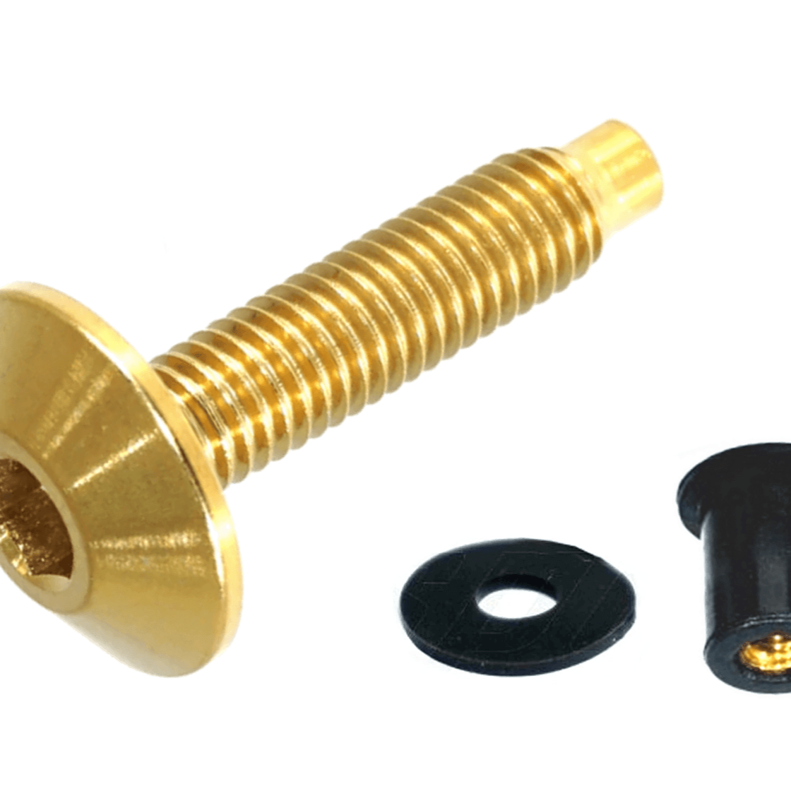 「かわいい～！」 Low-Profile Fastener, Kit Body ZSPEC M5x20mm Nut w/Well Titanium 鉢・プランター