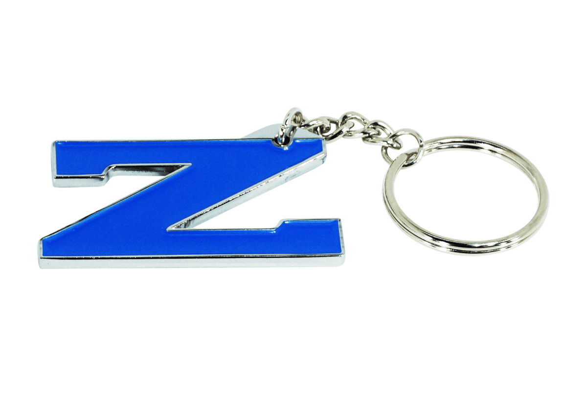 ZSPEC Chrome & Colored Keychain, Style: Nissan Z31 300zx Keychains ZSPEC Design LLC.