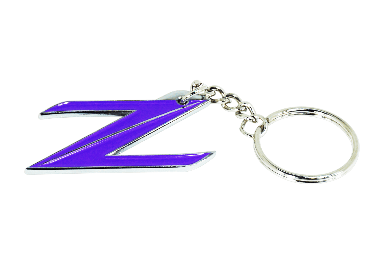 ZSPEC Chrome & Colored Enthusiast Keychain, Style: Nissan