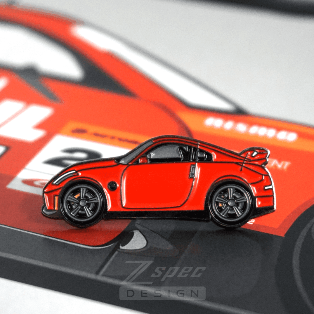 ZSPEC Nissan 350z/Z33 Nismo - Edition Lapel / Hat Pin - ZSPEC Design LLC - Collectibles - 350z, accessory, lapel, lifestyle, nismo, nissan, nissan pin, pin, Z - zspecdesign.com